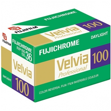 Fujichrome Velvia 100 135/36