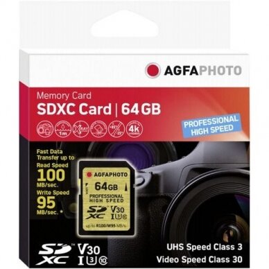 Agfaphoto SDXC UHS-I V30