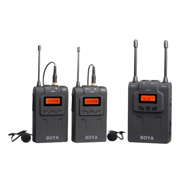 BOYA BY-WM8 UHF Dual-Channel Wireless Microphone System 3