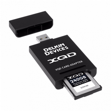 Delkin XQD skaitytuvas (USB 3.1) 1