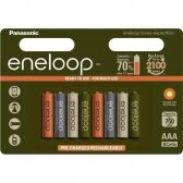 Eneloop expedition tone AAA 8 baterijos (eco)