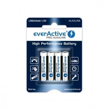 EverActive pro alkaline 4xAAA