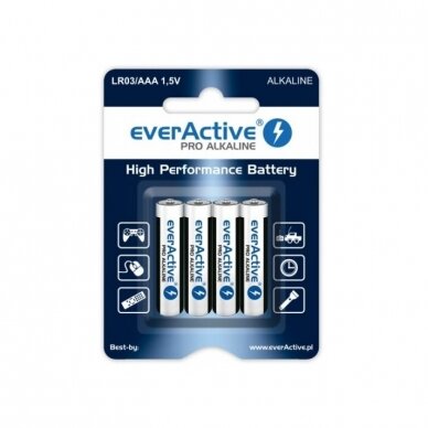 EverActive pro alkaline 4xAAA