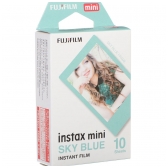 FujiFilm Instax mini Sky Blue 10 lapelių