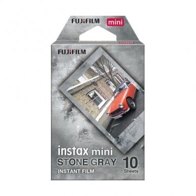 FujiFilm Instax mini Stone grey Glass 10 lapelių