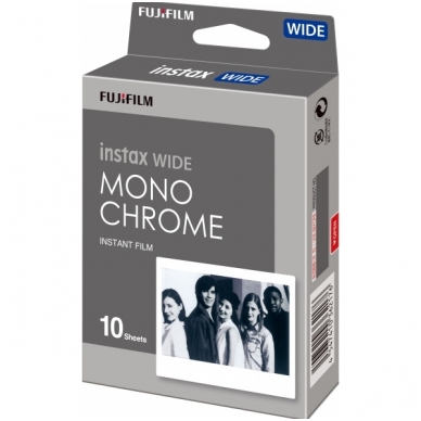 FujiFilm Instax Wide MONOCHROME (10 lapelių) 1