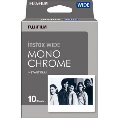 FujiFilm Instax Wide MONOCHROME (10 lapelių)