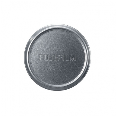 Fujifilm X100 objektyvo dangtelis - sidabrinis