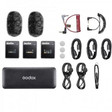 Godox MoveLink II belaidžių mikrofonų sistema 4