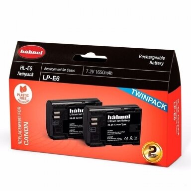 Hähnel CANON HL-E6 TWIN PACK
