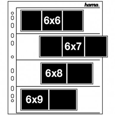 Hama Negative Sleeves 60x70 1