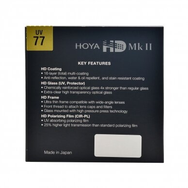 Hoya HD mk II UV filtrai 2