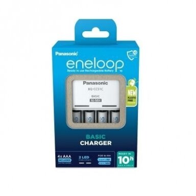 Kraunamos baterijos Panasonic Eneloop  AAA (K-KJ51MCD04E)