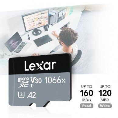 Lexar Pro 1066x microSDHC/XC
