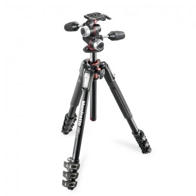 Manfrotto MT190XPRO4 + MHXPRO-3W Manfrotto MT190XPRO4 + MHXPRO-3W