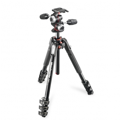 Manfrotto MT190XPRO4 + MHXPRO-3W
