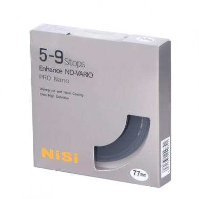 NiSi Filter ND-Vario 5-9 Stops Pro Nano