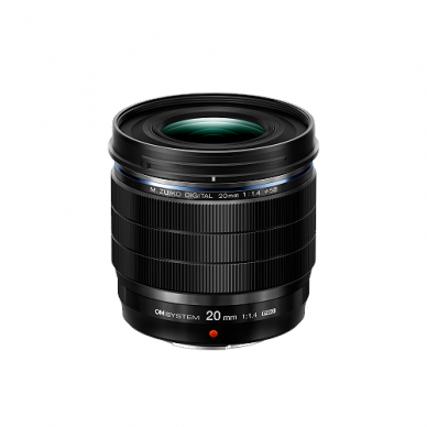 OM Systems M.ZUIKO DIGITAL ED 20mm 1:1.4 PRO | UAB Fotohobis 