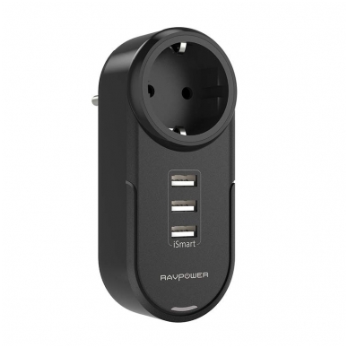RAVPower RP-PC003 4in1 Power Strip Travel Charger