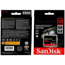 SanDisk CompactFlash Extreme Pro CF 160MB/s 2