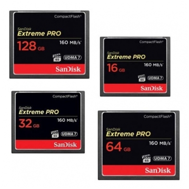 SanDisk CompactFlash Extreme Pro CF 160MB/s
