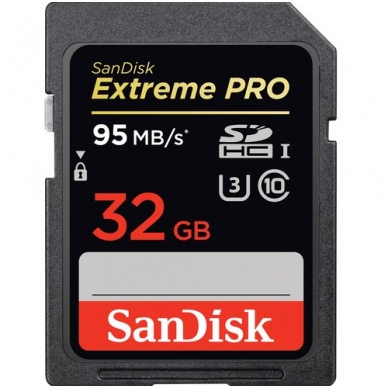 SanDisk SDHC 32GB Extreme Pro 95MB/s