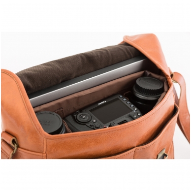 Zuka Straps Messenger Leather Camera Bag 7