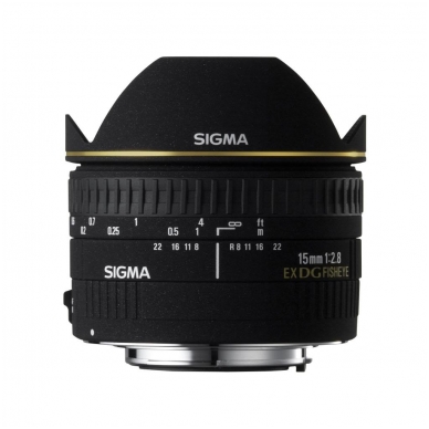 Sigma 15mm F2.8 EX DG DIAGONAL Fisheye