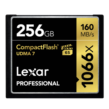 Lexar CompactFlash 1066x Professional 5