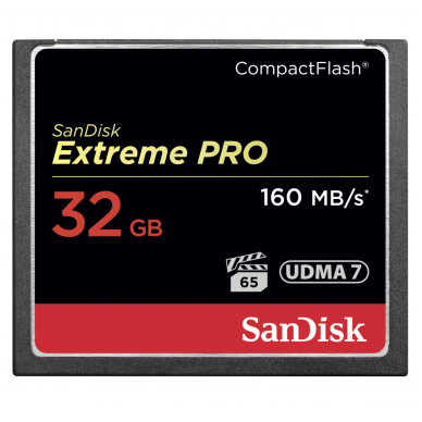 SanDisk CompactFlash Extreme Pro CF 160MB/s 3