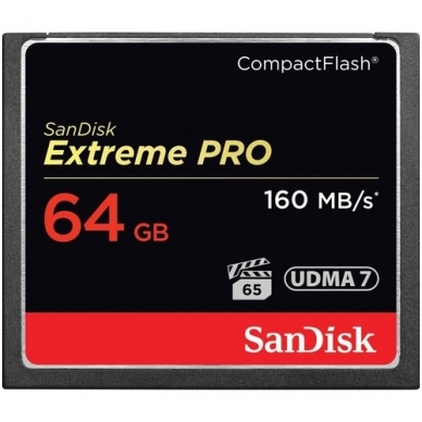 SanDisk CompactFlash Extreme Pro CF 160MB/s 4