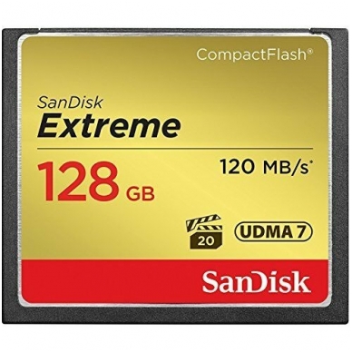 SanDisk CompactFlash Extreme CF 120MB/s 3