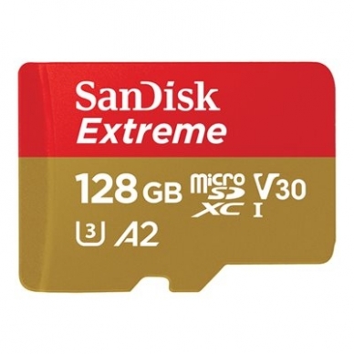 SanDisk Extreme microSDXC V30 A2 160MB/s 3
