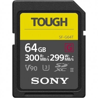 Sony SDXC G Tough series UHS-II U3 V90 3