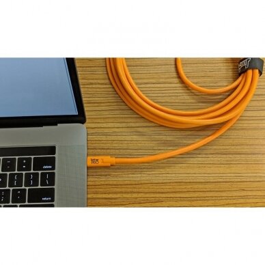 TetherPro USB-C to 2.0 Mini-B 8-Pin kabelis 4