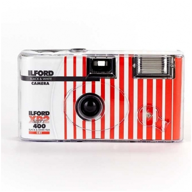 Vienkartinis fotoaparatas Ilford XP2 Super (27 kadrai)