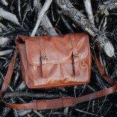Zuka Straps Messenger Leather Camera Bag